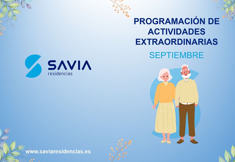 Programación de actividades septiembre
