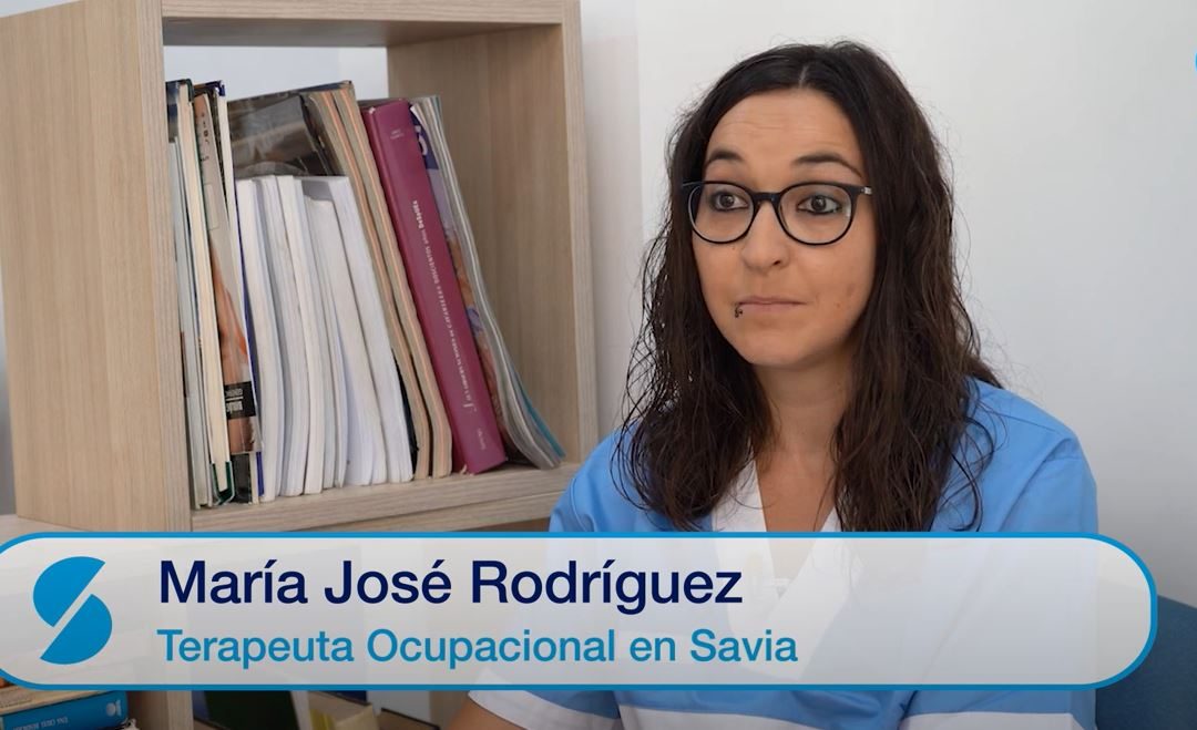 MªJosé Rodríguez (Terapeuta Ocupacional): «El objetivo es que la persona sea lo más autónoma posible»